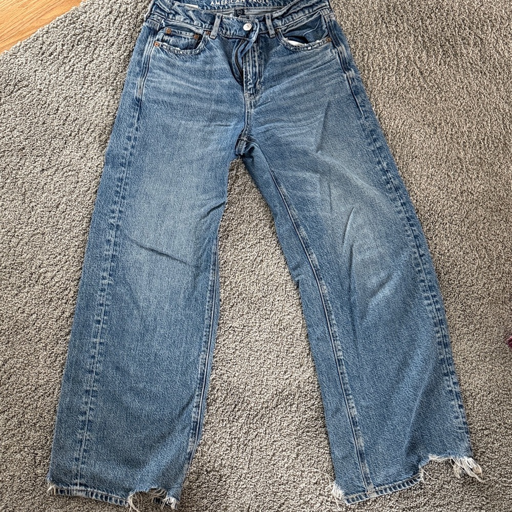 American Eagle Outfitters Blue Flare Jeans